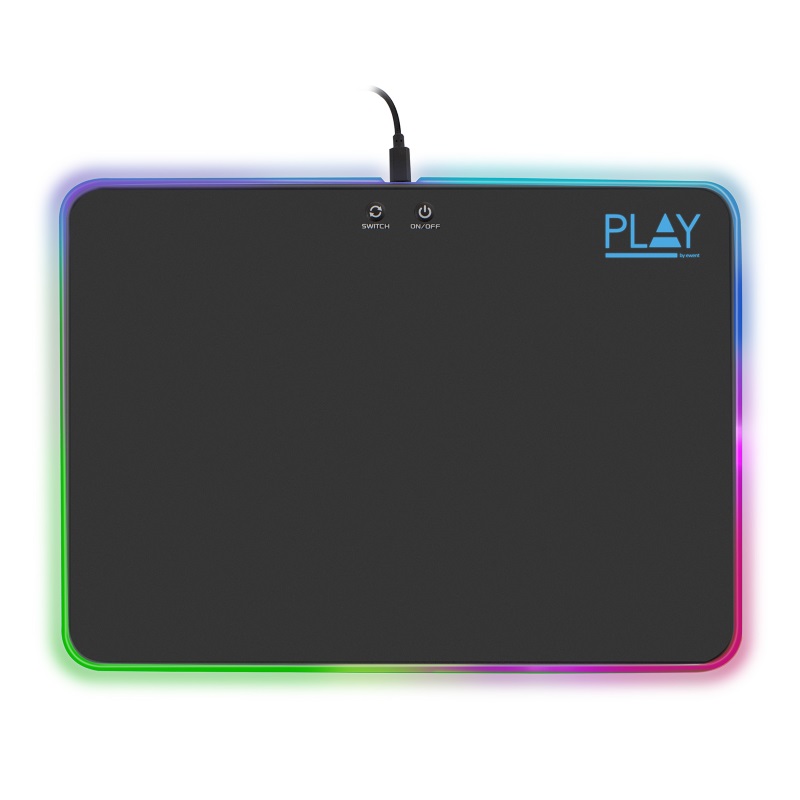 Tappetino per mouse da gioco con illuminazione RGB